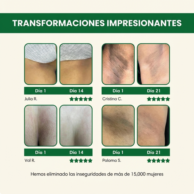 Nua™ Toallitas Corporales Aclarantes