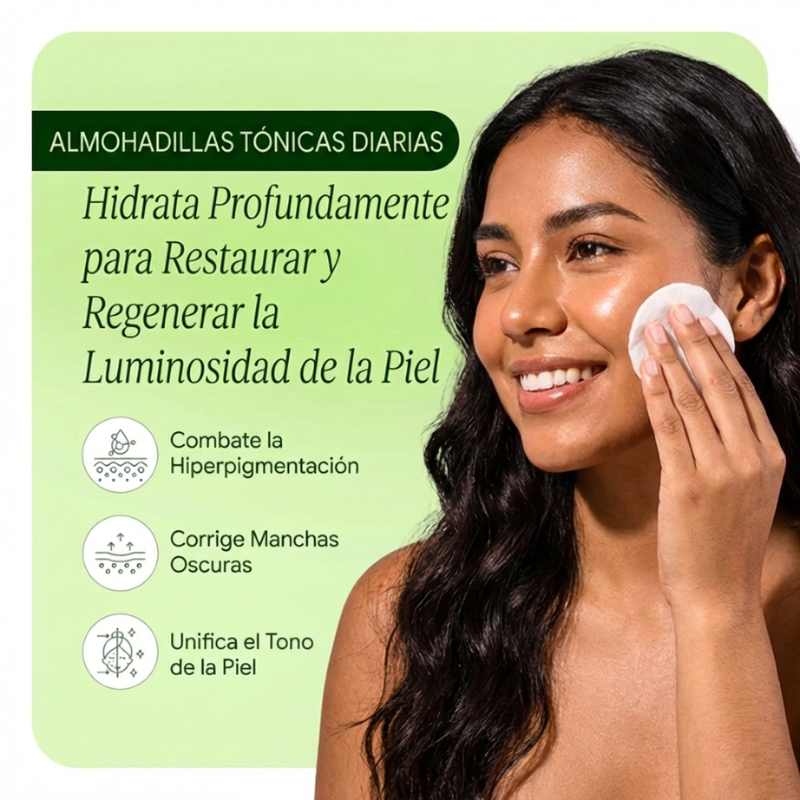 Nua™ Toallitas Corporales Aclarantes