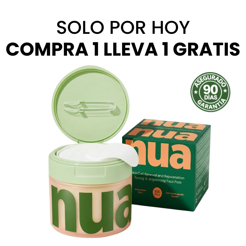 Nua™ Toallitas Corporales Aclarantes